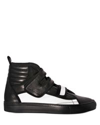 Raf Simons | Black Velcro Straps Sneakers for Men | Lyst