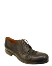 Santoni | Brown Jeffry Vintaged Horse Leather Lace-up Sh for Men | Lyst