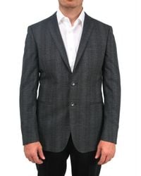 Tonello | Gray Prince Of Wales Two Button Jacket for Men | Lyst