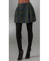 Nanette Lepore | Blue Poet Mini Skirt | Lyst