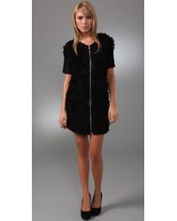 Sachin & Babi | Black Lily Cap Sleeve Tulle Dress | Lyst
