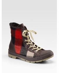 Converse | Brown Chuck Taylor Woolrich Outsider Boots for Men | Lyst