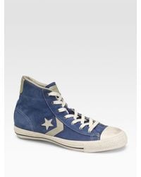 Converse | John Varvatos Star Player Mid-top Sneakers/blue for Men | Lyst