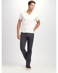 Converse | White American V-neck Tee for Men | Lyst