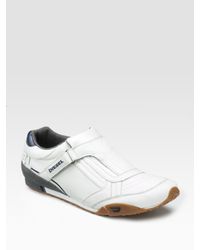 DIESEL | Black Harold Keep Low Sneakers for Men | Lyst