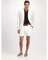 Dolce & Gabbana | White Linen Blazer for Men | Lyst