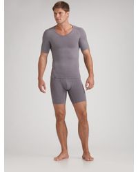 Equmen | Gray Precision Long Boxer Briefs for Men | Lyst
