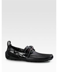 Gucci | Black Driver for Men | Lyst
