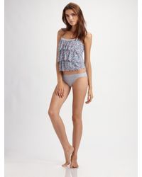Marc By Marc Jacobs | Blue Ruffled Tankini Top | Lyst