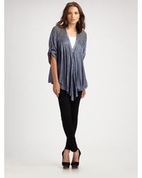 Elizabeth and James | Blue Beaded Tokyo Top | Lyst