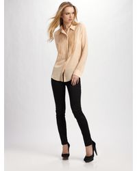 Elizabeth and James | Natural Carlton Shirt | Lyst