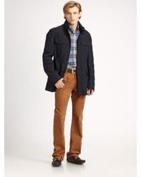 Façonnable | Blue Faco Rain Jacket for Men | Lyst