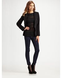 Nanette Lepore | Black Le Smoking Jacket | Lyst