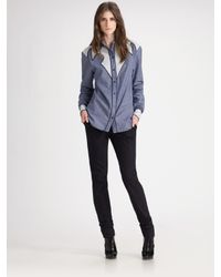 Proenza Schouler | Blue Western Shirt | Lyst