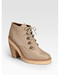 Rachel Comey | Natural Miner Lace-up Ankle Boots | Lyst