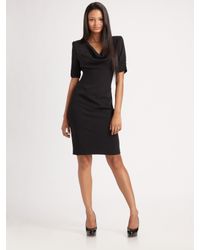 Black Halo | Black Cameron Sheath Dress | Lyst
