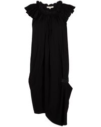 Vanessa Bruno | Black Silk Wrap Dress | Lyst