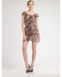 Leifsdottir | Pink Feather Fiesta Dress | Lyst