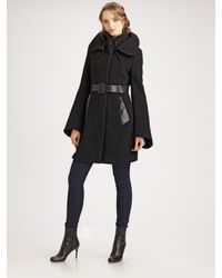 Mackage | Black Long Wool/cashmere Coat | Lyst