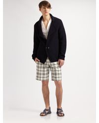 Viktor & Rolf | Black Plaid Shorts for Men | Lyst