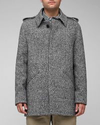 A.P.C. | Gray Manteau for Men | Lyst