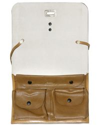 Bally | Natural Canvas and Leather Shoulder Bag | Lyst