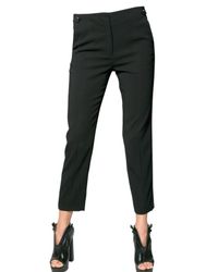 Viktor & Rolf | Black Smoking Cady Stretch Trousers | Lyst