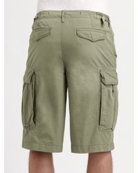 Burberry Brit | Green Sunbleached Jersey Tee for Men | Lyst