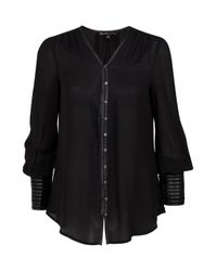 Elizabeth and James | Black Chantel Blouse | Lyst