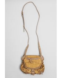 Jérôme Dreyfuss | Metallic Twee Mini Bag in Gold | Lyst