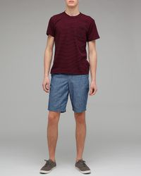 Penny Stock | Blue Penny Striped Pocket Tee for Men | Lyst