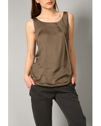 Helmut Lang | Green Belt Tank | Lyst