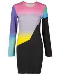 Jonathan Saunders | Multicolor Rainbow Ombre Dress | Lyst