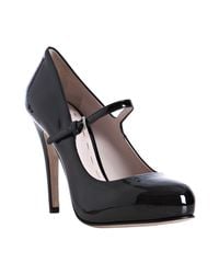 miu miu mary jane patent pump