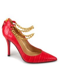 Stuart Weitzman | Red Lovechains Shoe | Lyst