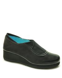 Thierry Rabotin | Dharma - Black Leather Wedge | Lyst