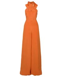 Paul & Joe | Orange Halter Wide Leg Jumpsuit | Lyst