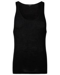 Unconditional | Black Scoop Neck Vest for Men | Lyst