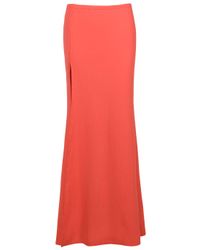 Melissa Odabash | Orange Hannah Long Skirt | Lyst