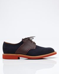 Mark McNairy New Amsterdam | Blue Suede Saddle for Men | Lyst