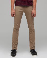 Comune | Natural David Skinny Twill for Men | Lyst