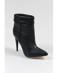 Loeffler Randall | Black Emory Leather Bootie | Lyst