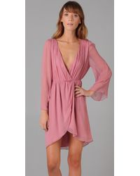 alice and olivia rose dress