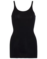 Alexander Wang | Black Modal Spandex Cami Tank | Lyst