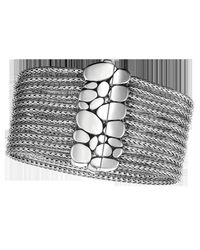 John Hardy | Metallic Dot Triple-coil Onyx Bracelet | Lyst
