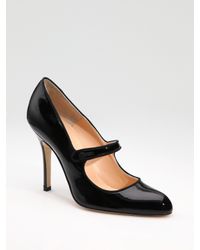 Manolo Blahnik | Black Campy Pump | Lyst