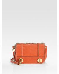 MILLY | Metallic Sophia Mini Crossbody Bag | Lyst