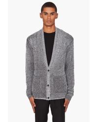 Cheap Monday | Gray Crew Knit Sweater Melange for Men | Lyst