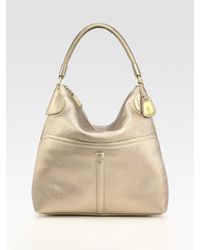 Cole Haan | Metallic Avery Medium Hobo Bag | Lyst