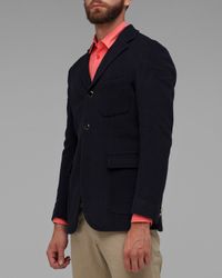 Our Legacy | Blue Melton Wool Blazer for Men | Lyst